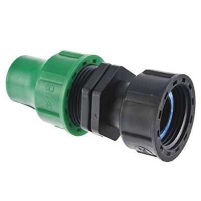 JARDIBRIC GF 06596 Raccord pour Tuyau entr&eacute; Femelle Noir 16 mm