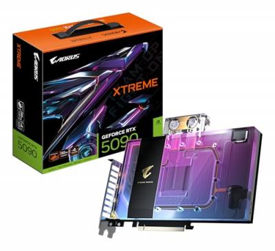 GIGABYTE  AORUS GeForce RTX 5090 XTREME WATERFORCE WB 32G