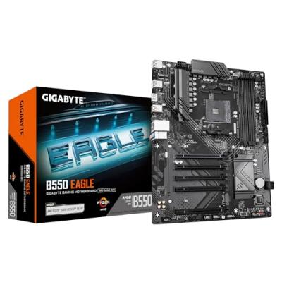 GIGABYTE Placa Base B550 ATX AM4 B550 EAGLE DDR4 128GB PCIe 4.0 USB 3.2 RAID