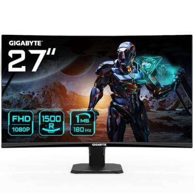 GIGABYTE Ecran PC  GS27FC 27"" CURVE FHD/180Hz/VA/1ms/HDR/FS-P