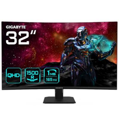 GIGABYTE Ecran PC  GS32QC 31.5"" CURVE QHD/165Hz/VA/1ms/HDR/FS-P#