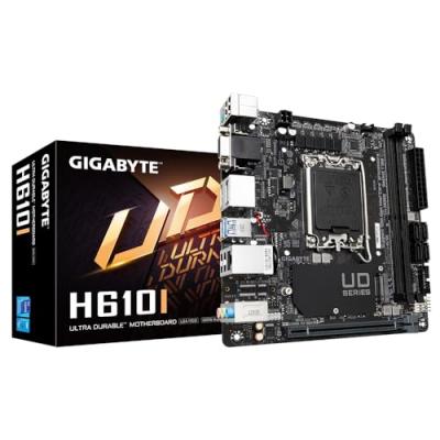 GIGABYTE  H610i Carte M&egrave;re Intel H610 Express Lga 1700 Mini Itx