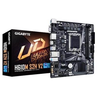 GIGABYTE  H610M S2H V2 carte m&egrave;re Intel H610 Express LGA 1700 micro ATX