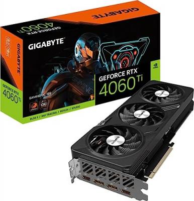 GIGABYTE Carte graphique  GeForce RTX 4060 Ti 16GB Gaming OC