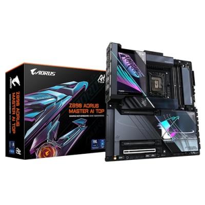 GIGABYTE  Z890 AORUS MASTER AI TOP, Intel Z890, Intel socket 1851, Dual Channel DDR5 (6400MHz)