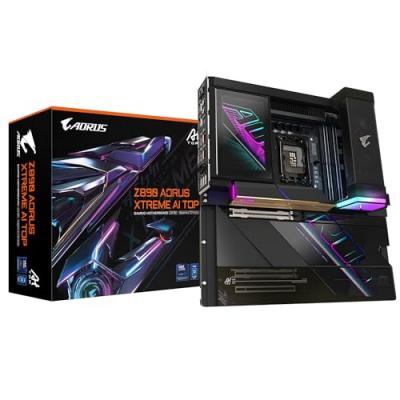 GIGABYTE  Z890 AORUS XTREME AI TOP, Intel Z890, Intel socket 1851, Dual Channel DDR5 (6400MHz)