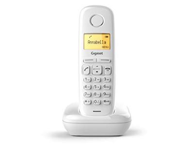 GIGASET  A170 T&eacute;l&eacute;phone sans fil avec ID d'appelant DECTGAP blanc