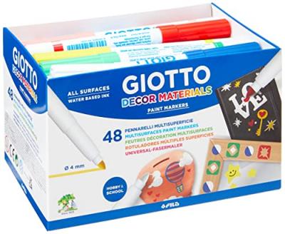 Omyacolor - Feutres D&eacute;cor Mat&eacute;riels - Schoolpack De 48