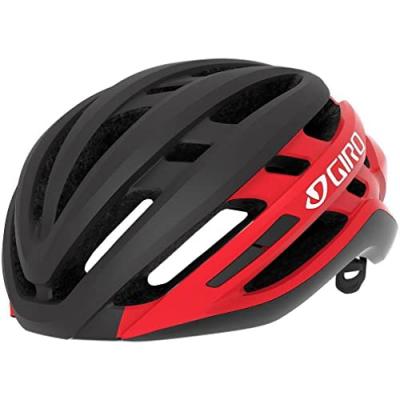 GIRO TOP Casque Giro Agilis Mips - Noir / Rouge Clair - Taille 59/63 Cm