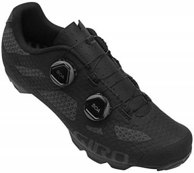 GIRO  Sector Chaussures de Cyclisme Homme, Noir Black Dark Shadow, 42