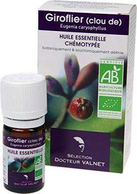 DOCTEURVALNET Docteur Valnet Huile Essentielle Bio de Clou de Giroflier 5ml