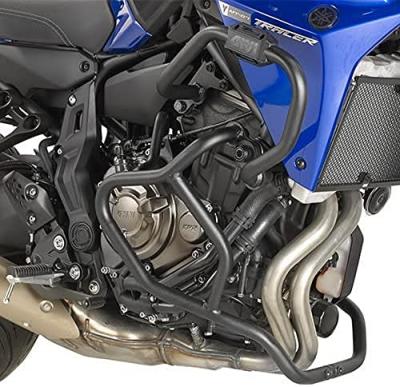 GIVI  Pare-carter, Crash bar pour la moto, TNH2130 Acier rev&ecirc;tu de poudre noire haut