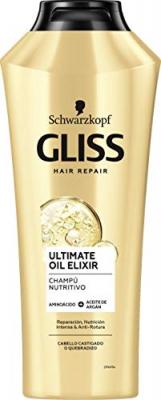 SCHWARZKOPF Shampooing nourrissant  gliss ultimate oil elixir (370 ml)