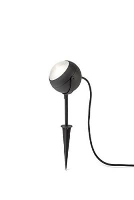KONSTSMIDE Spot &agrave; effet ext&eacute;rieur, noir, LED haute puissance, 4W 240V, IP44