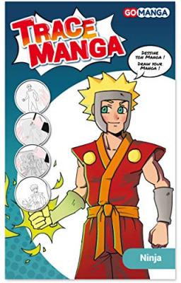 GRAPH IT GO MANGA Ninja Trace Manga, Plastique, Transparent, A4