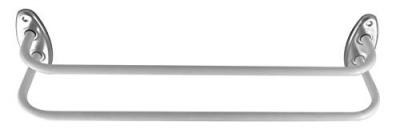 GODONNIER  Porte-serviette avec 2 barres fixes - &Eacute;poxy blanc