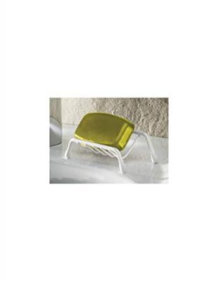 GODONNIER Porte savon avec grille et fil plastique - blanc - 