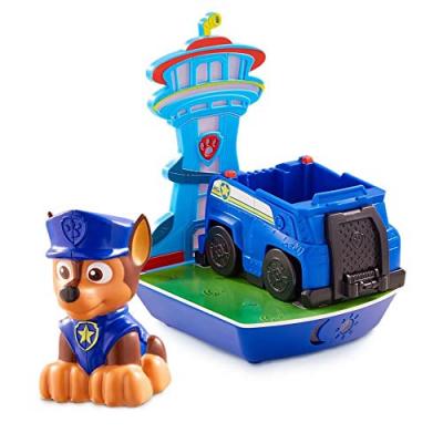 PAW PATROL Veilleuse Et Lampe Torche Pat'patrouille - Chase Et La Tour - 12 Cm