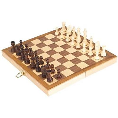 DAM DPC Goki - 2041510 - Jeu D'&Eacute;checs Dans La Bo&icirc;te Pliante En Bois