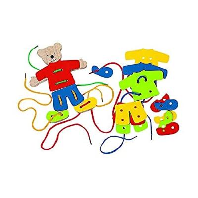 GOKI - Ours &agrave; Enfiler avec des v&ecirc;tements, 2041838, Mixte, Petit