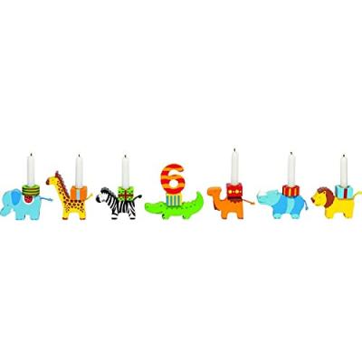 Goki - 2041865 - D&eacute;coration De F&ecirc;te - Anniversaire D&eacute;fil&eacute; Des Animaux