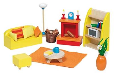 GOKI Meubles S&eacute;jour Moderne Pour Maison De Poup&eacute;e