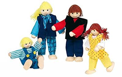 GENERIQUE Goki - 51955 - Mini-poup&eacute;es articul&eacute;es - Famille moderne