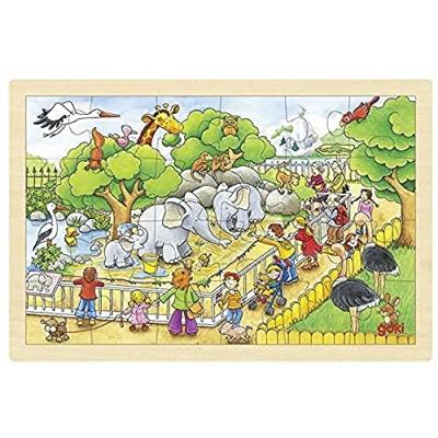 GOKI  Puzzle: Une visite au zoo de 24 pi&egrave;ces