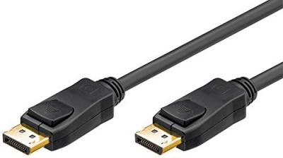 GOOBAY : C&acirc;ble DisplayPort 1.4 avec clips de verrouillage - 3 m 