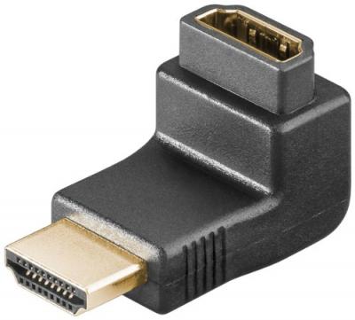 GOOBAY Raccord adaptateur coud&eacute; 90&deg; HDMI Full HD m/f