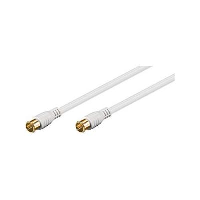  Goobay 62747 C&acirc;ble de Connexion SAT (80 dB), F-Quick, Double Blindage, 5m Longueur