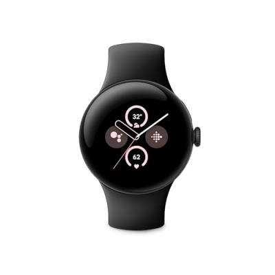 GOOGLE  Pixel Watch 2 4G 41mm noir avec Bracelet Sport Noir Volcanique