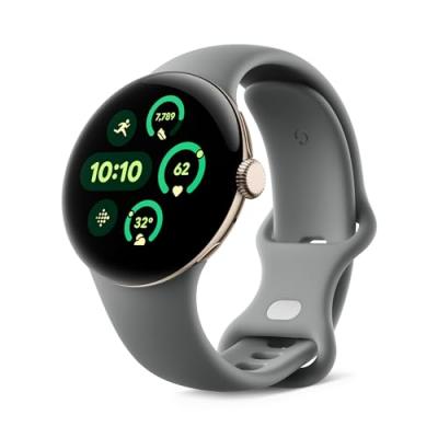 GOOGLE Montre connect&eacute;e  Pixel Watch 3 LTE 41 mm Vert Sauge 