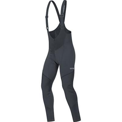 GORE WEAR  C3 GORE WINDSTOPPER Collant+ &agrave; bretelles Collant Homme black FR: M (Taille Fabricant: M)