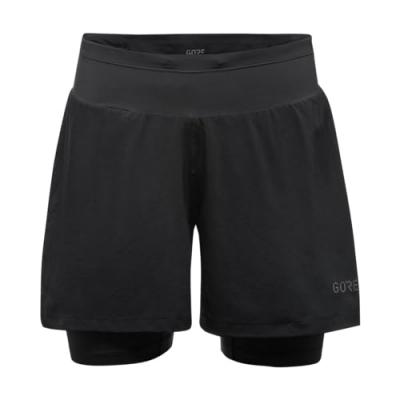 GORE Short de running Femme  Wear R5 (2 en 1) - Extra Small Noir