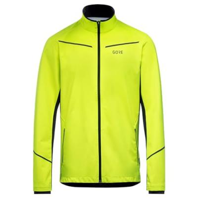 GORE WEAR  R3 Homme Veste Partial GORE-TEX INFINIUM, S, Jaune fluo/Noir