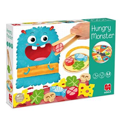 DISET Jeu d'adresse pour b&eacute;b&eacute; hungry monster  (3+ ans)