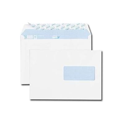 GPV   enveloppes, c5, 162 x 229 mm, avec fen&ecirc;tre &agrave; droite noir