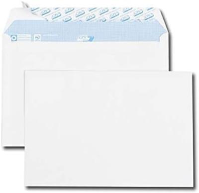 GPV  1876 Boite de 500 enveloppes auto-adh&eacute;sives 162 x 229 mm Blanc