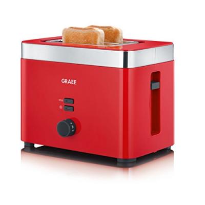 GRAEF Grille-pain  TO63EU rouge acier inoxydable 