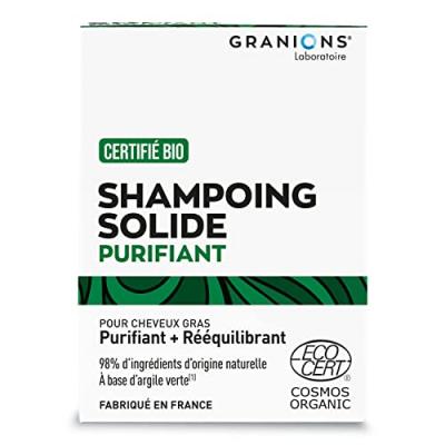 GRANIONS  Shampoing Solide Purifiant Pain de 80 g - Pain 80 g