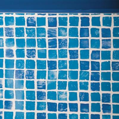 GRE Liner piscine GR&Eacute; ovale 915 x 470 x H.132 cm - Mosa&iuml;que - Mosa&iuml;que