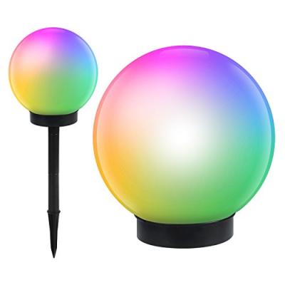 GREENBLUE Lampe solaire LED ext&eacute;rieure sur pied multicouleur  GB123