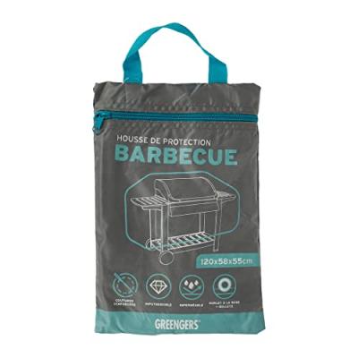  GREEN CITY GREENGERS Housse de protection pour Barbecue PU210D - Gris
