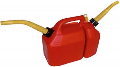  Jerrican double usage qualit&eacute; pro d&acute;une contenance de 2,25 + 6 litres