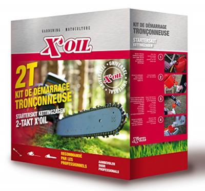 PROVENCE OUTILLAGE Greenstar 10205 Kit de D&eacute;marrage 2 temps X'Oil pour tron&ccedil;onneuse