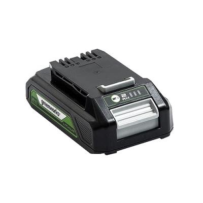 GREENWORKS Batterie  2ah G-24 Lithium 24v (sans Chargeur) Noir