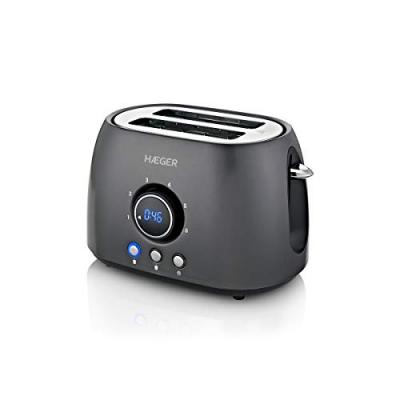 HAEGER Grille-pain  FUTURE - 800 W avec compteur &eacute;lectronique de temps