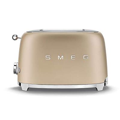 SMEG Grille pain  TSF01CHMEU OR MAT