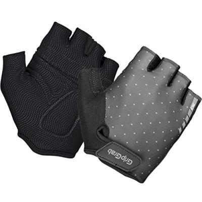  Paire de gants courts femme gripgrab rouleur gris noir